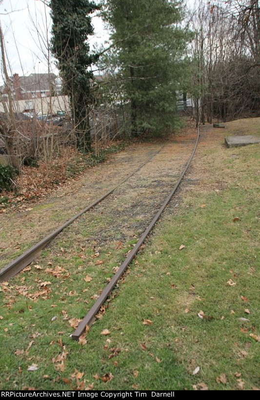 Eastern most end of track here